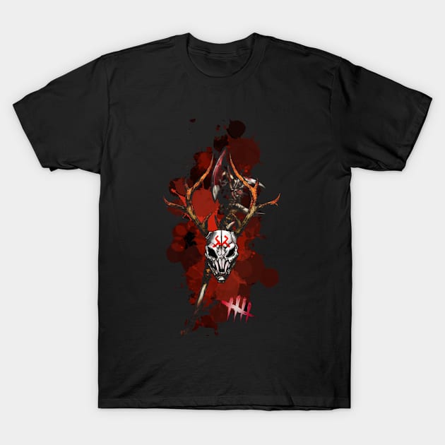 Dead By Daylight The Huntress Mordeo Skin T-Shirt by laurelsart2014